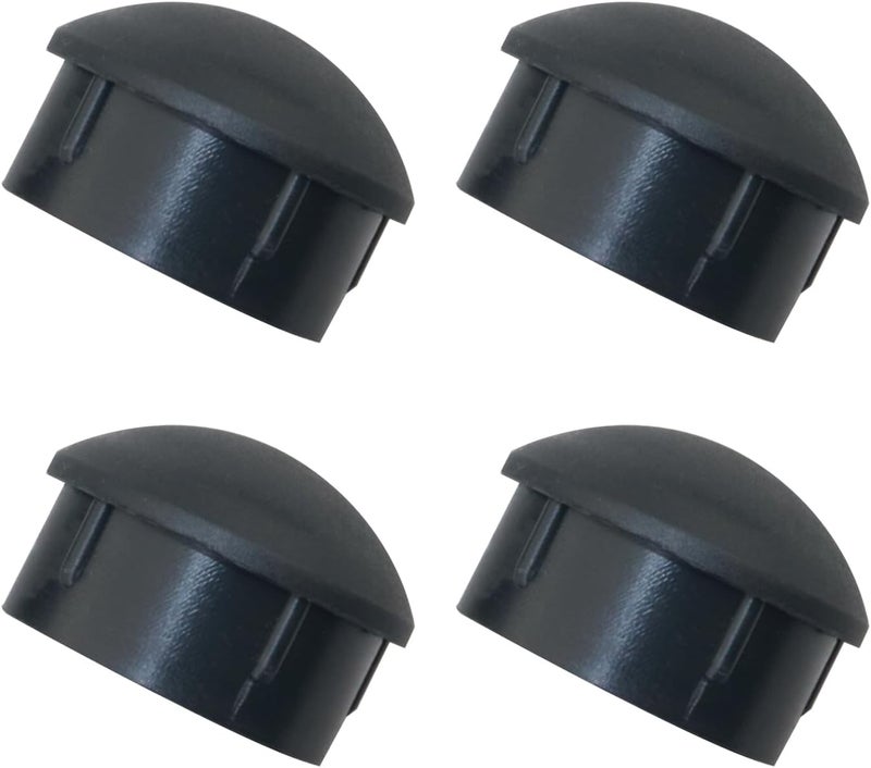MEETOOT 4PCS 0.8x1.2in PVC Wheelchair Dust Caps, Universal Wheelchair Transport Chair Accessories - Image 2